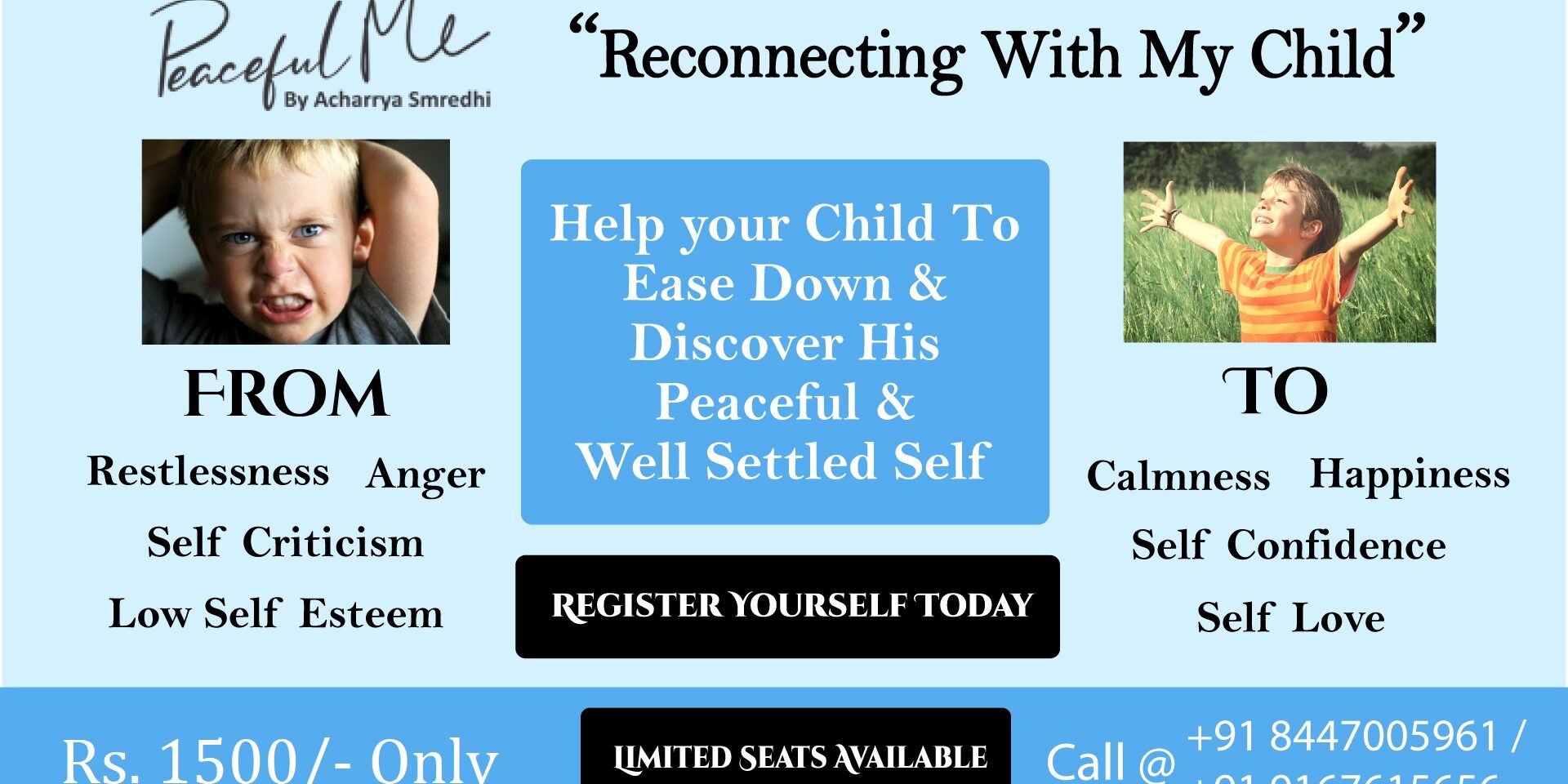 Reconnecting with my child