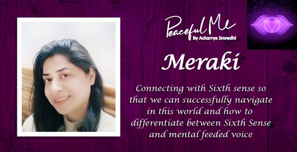 MERAKI – BEHIND EVERY ATOM OF THIS WORLD HIDES AN INFINITE UNIVERSE.